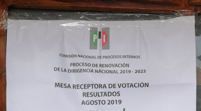 Militancia del PRI a la baja en Papalotla