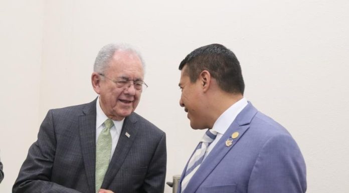 Gestiona recursos Rubén Terán ante la SCT para Tlaxcala