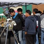 Observan en UPTx tránsito de Mercurio por el Sol