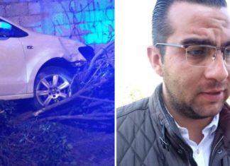 Director de vialidad de Apetatitlán sufre accidente en aparente estado de ebriedad