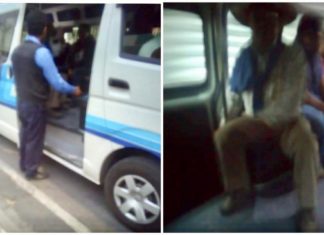 CHOFER DE TRANSPORTE PÚBLICO DEFIENDE A MUJER QUE ERA ACOSADA