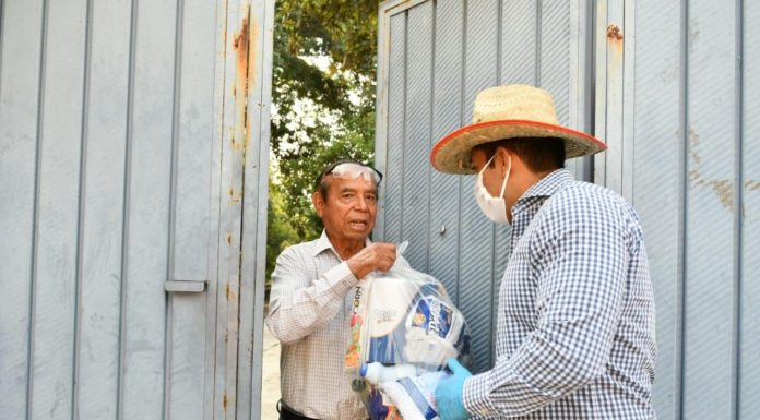 Avanza entrega de apoyo alimentario a familias en Tepeyanco