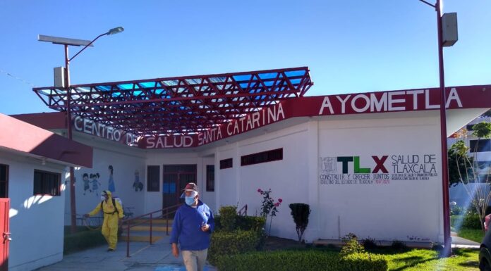 Gobierno de Ayometla refuerza sanitización de espacios públicos