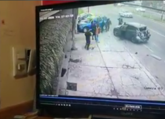 Video /Arrollan a mariachi en Tlaxcala