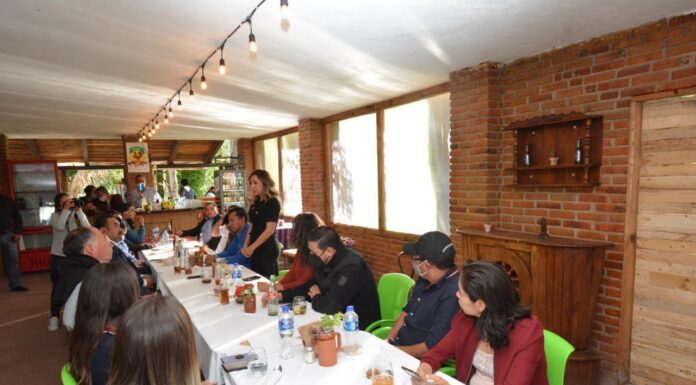 Asiste Dulce Silva a encuentro con 9 alcaldes de Tlaxcala