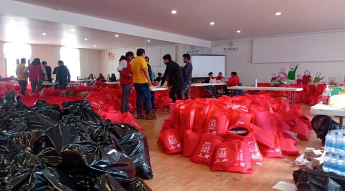 Las guardaron por meses, ahora sacan las despensas para comprar votos