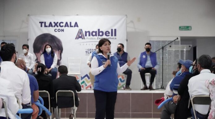 Se reúne Anabell Ávalos con aspirantes de los cinco partidos que conforman la coalición Unidos por Tlaxcala