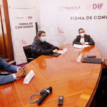 FIRMA SEDIF CONVENIO DE COLABORACIÓN CON LA UNIVERSIDAD AUTÓNOMA DE TLAXCALA