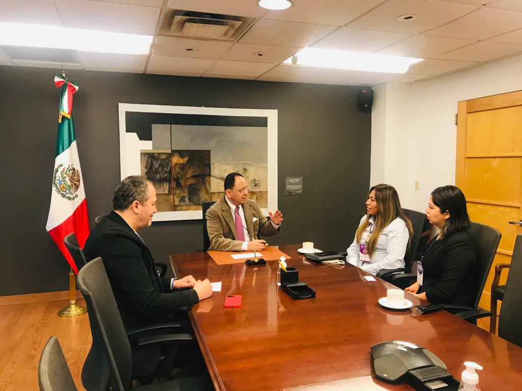 ACUERDAN COOPERACIÓN GOBIERNO DE TLAXCALA Y CONSULADO DE NUEVA YORK