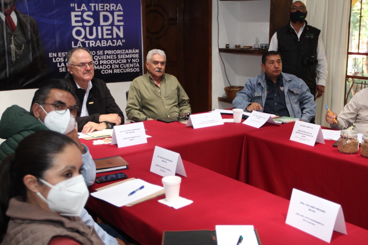 SIA E INIFAP TRABAJAN PARA LA PRODUCCIÓN DE SEMILLAS MEJORADAS EN TLAXCALA