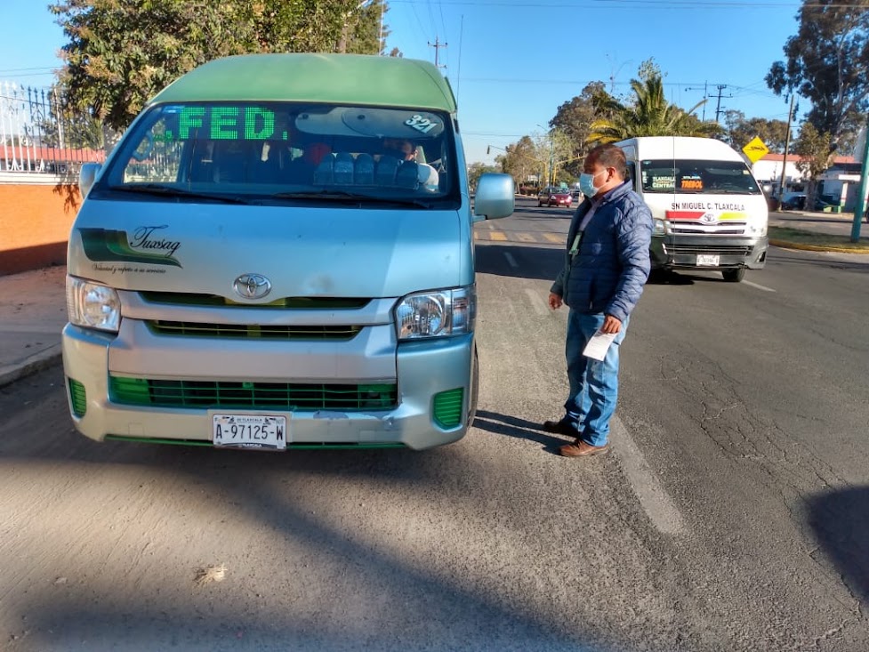 ACLARA SMyT QUE TUXSAG TIENE AUTORIZADO PRESTAR EL SERVICIO XALTIPAN-TLAXCALA