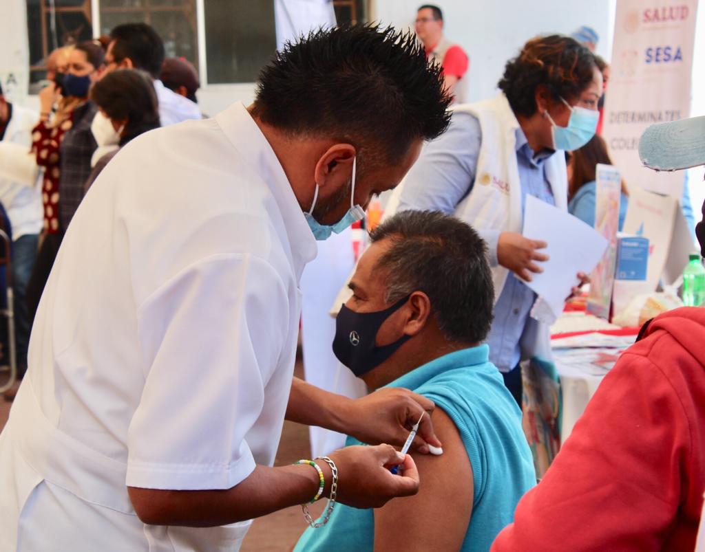 INSTALA SESA MÓDULO DE VACUNACIÓN COVID-19 PARA PERSONAL DE SALUD PRIVADO