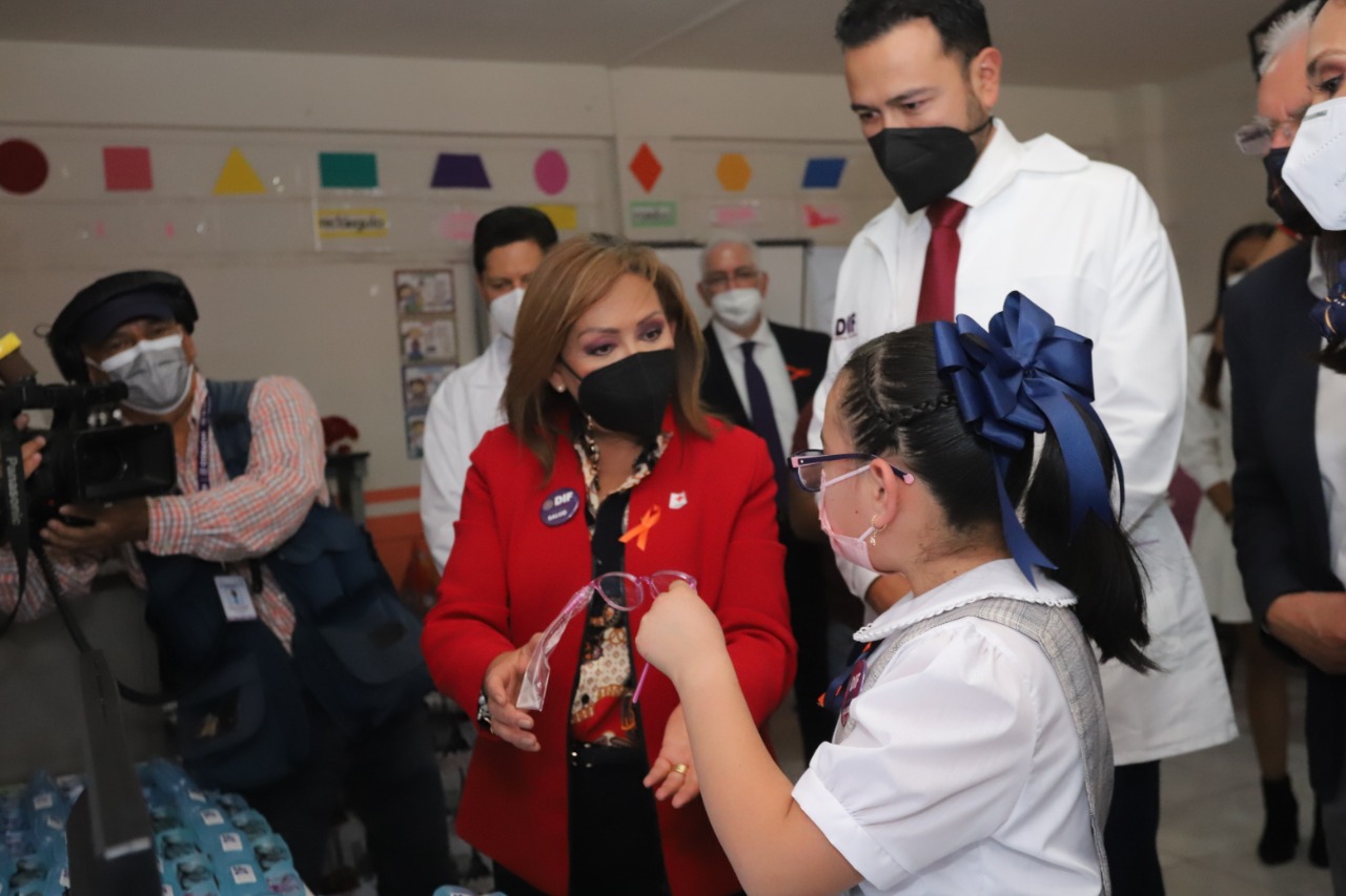 INICIA GOBERNADORA EL PROYECTO UNIDAD DE ATENCIÓN VISUAL “CONTIGO PARA VER, APRENDER Y AVANZAR”