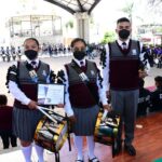 BANDAS DE GUERRA DEL COBAT SE PRESENTARON EN TEATRO DEL PUEBLO DE CONTLA