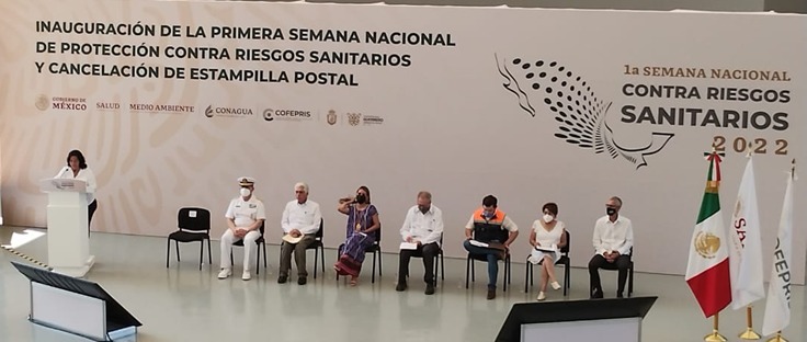 REALIZAN PRIMERA SEMANA NACIONAL DE PROTECCIÓN CONTRA RIESGOS SANITARIOS