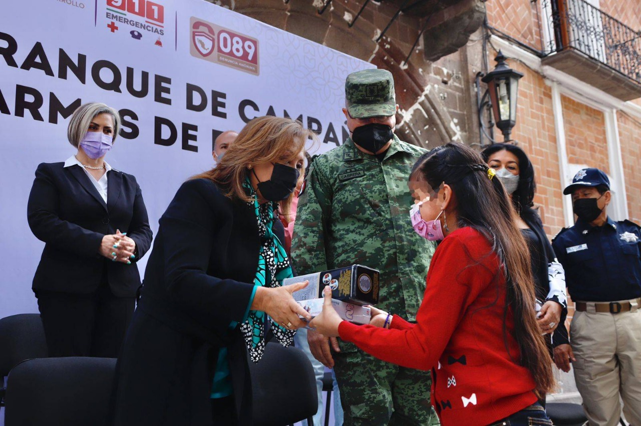 CON CAMPAÑA DE CANJE DE ARMAS, GOBIERNO DEL ESTADO BUSCA DISMINUIR ACCIDENTES Y DELITOS EN TLAXCALA