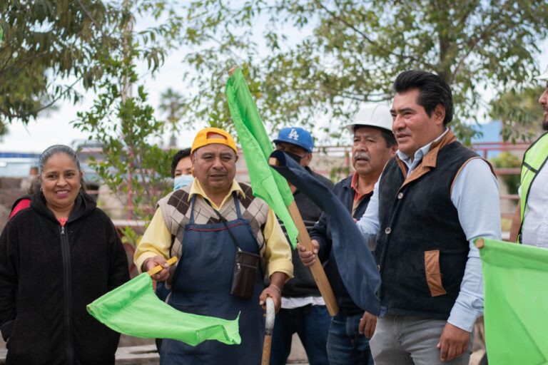 Gobierno de Zacatelco inicia la construcción de dos obras en el municipio