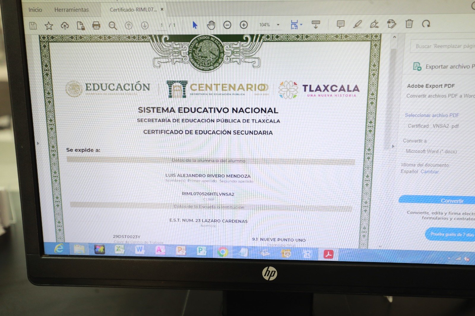TLAXCALA, PRIMER LUGAR NACIONAL EN TENER ESTRATEGIA DE CERTIFICACIÓN Y EVALUACIÓN