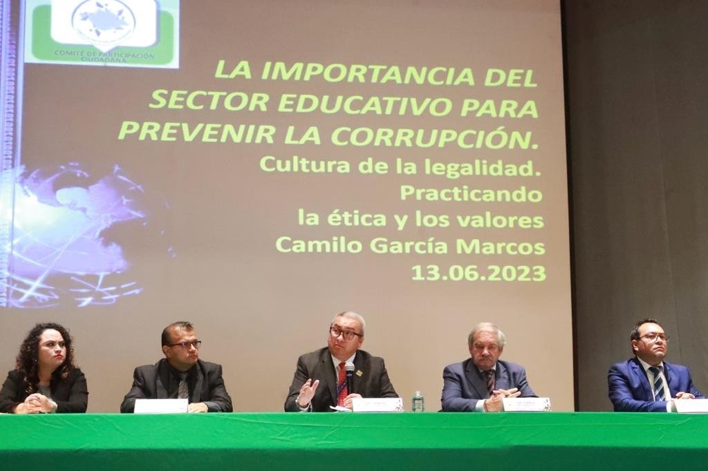 REALIZÓ SEPE FORO “LA IMPORTANCIA DEL SECTOR EDUCATIVO PARA PREVENIR LA CORRUPCIÓN”