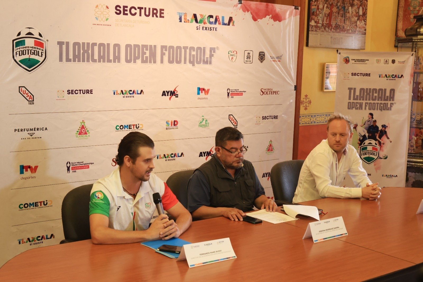 PRESENTA SECTUR CAMPEONATO “TLAXCALA OPEN FOOTGOLF 2023” A REALIZARSE EN HUAMANTLA
