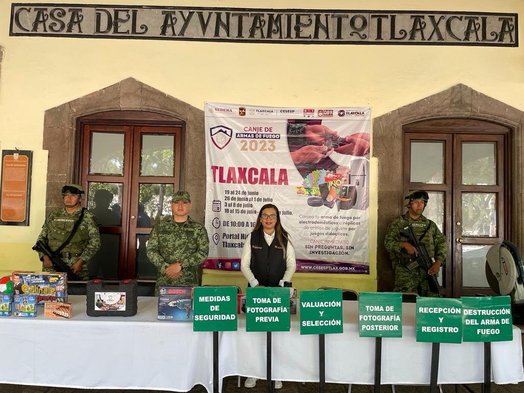REALIZA CESESP ÚLTIMA SEMANA DEL CANJE DE ARMAS 2023