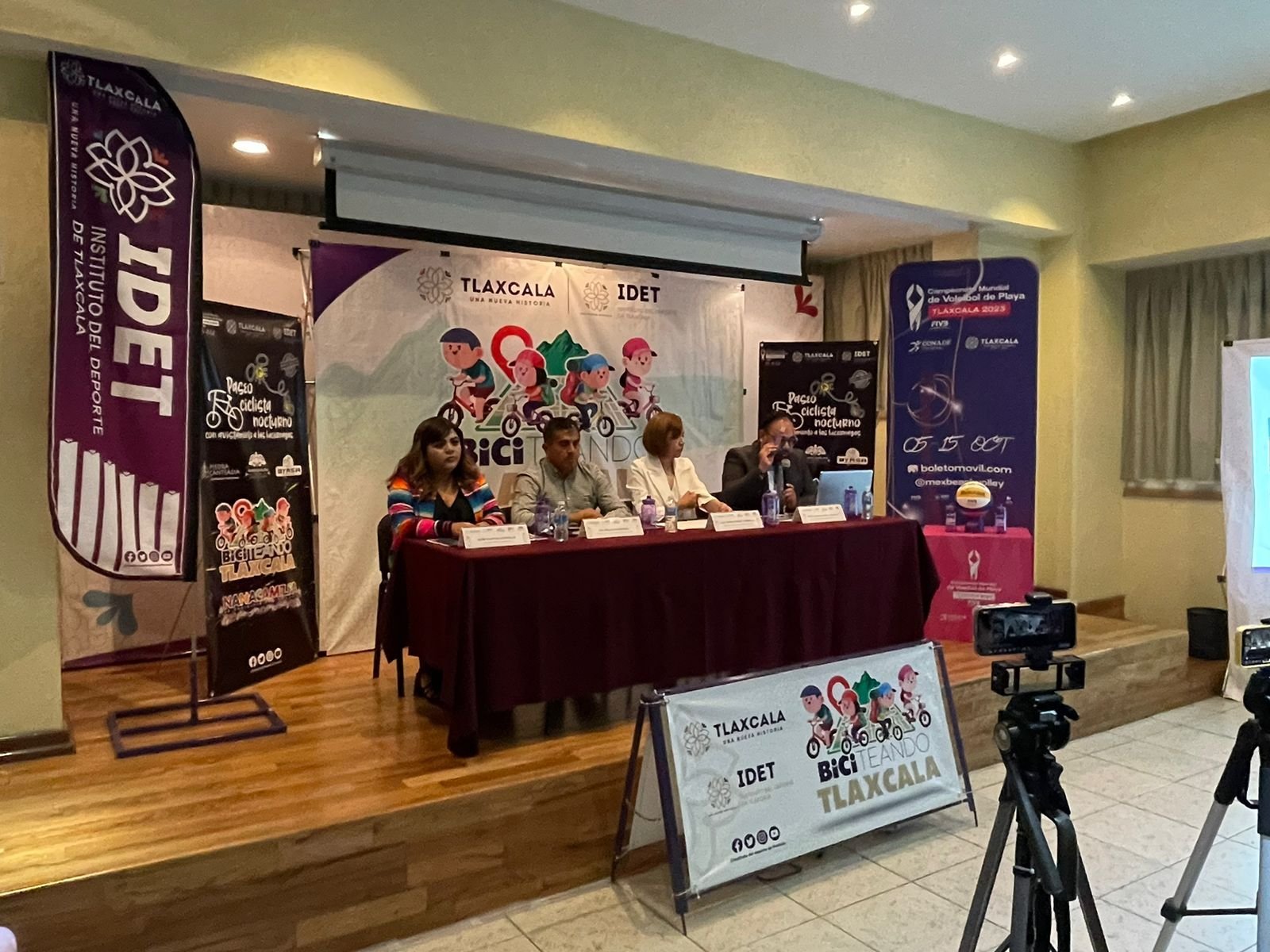 PRESENTÓ IDET “PASEO CICLISTA NOCTURNO CON AVISTAMIENTO A LAS LUCIÉRNAGAS 2023”