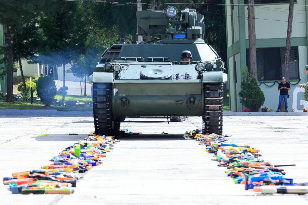 ATESTIGUÓ SEGOB CLAUSURA DE LA CAMPAÑA DE CANJE DE ARMAS DE FUEGO 2023