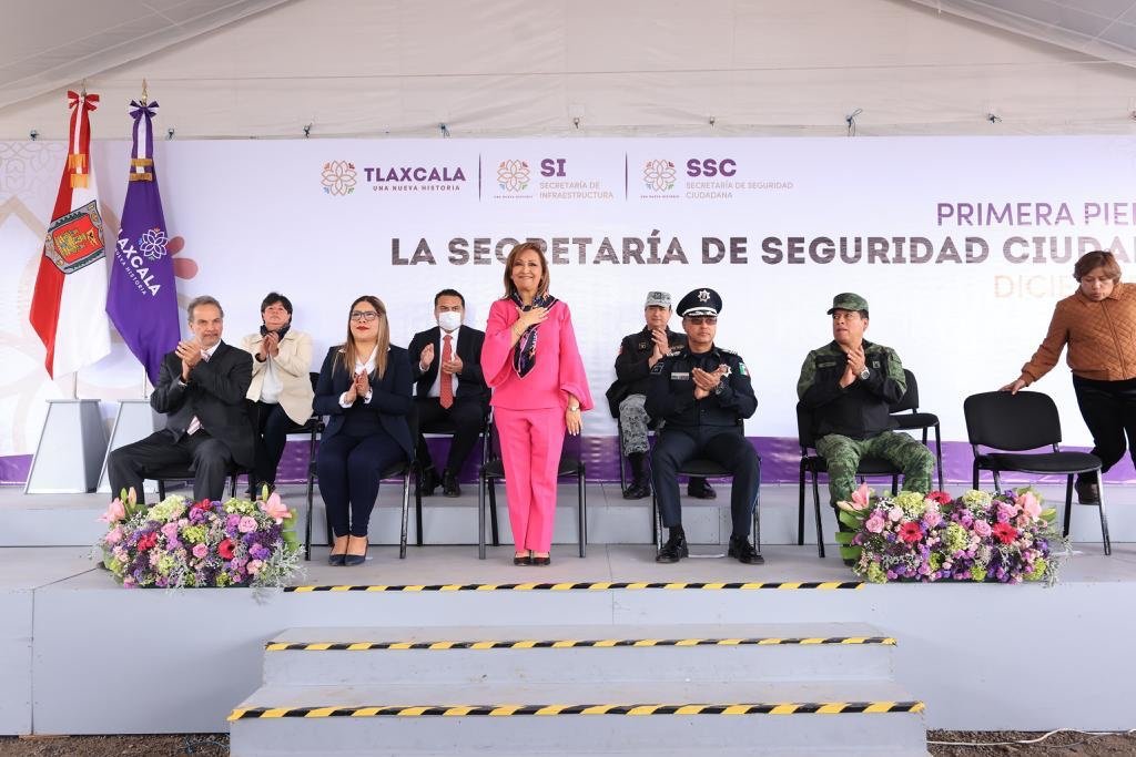 COLOCÓ GOBERNADORA PRIMERA PIEDRA DE “LA CIUDAD DE LA SEGURIDAD”