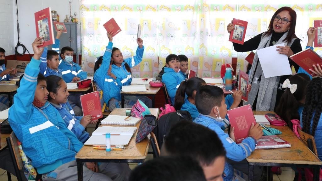 PRESENCIÓ TITULAR DE LA SEP REGRESO A CLASES