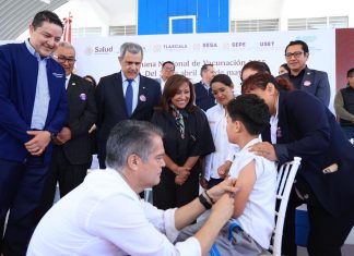 ENCABEZA GOBERNADORA ARRANQUE DE LA SEMANA NACIONAL DE VACUNACIÓN 2025