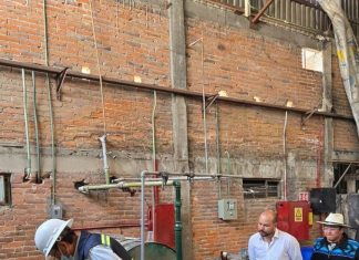 AUTORIDADES AMBIENTALES SUPERVISAN AVANCES DEL SANEAMIENTO DEL RÍO ATOYAC EN TEPETITLA