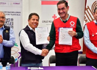 COBAT Y CRUZ ROJA MEXICANA FIRMAN ALIANZA A FAVOR DEL BIENESTAR JUVENIL EN TLAXCALA