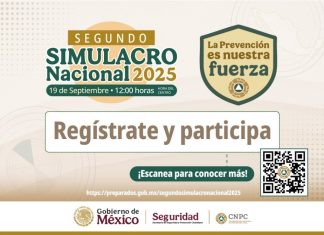 TLAXCALA, LISTA PARA EL SIMULACRO NACIONAL 2025