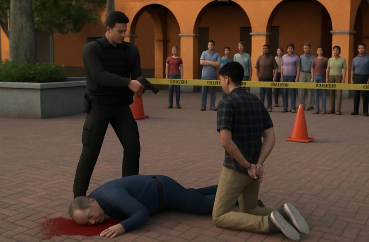 Escolta habría ejecutado al atacante con la misma arma usada para asesinar a Carlos Manzo