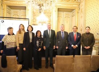 EN MADRID, GOBERNADORA LORENA CUÉLLAR PARTICIPA EN EL SEMINARIO “TLAXCALTECAS Y ESPAÑOLES, UN ENCUENTRO QUE MARCÓ LA HISTORIA”