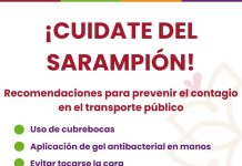 EMITE SECRETARÍA DE MOVILIDAD RECOMENDACIONES SANITARIAS PARA EL TRANSPORTE PÚBLICO