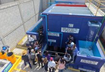 SUPERVISA GOBERNADORA PLANTA PRIVADA DE TRATAMIENTO EN LAVANDERÍA DE MEZCLILLA EN TEPETITLA