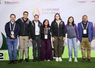 ENCABEZA GOBERNADORA LORENA CUÉLLAR PREMIACIÓN DE TAEKWONDO EN LA OLIMPIADA NACIONAL 2026.