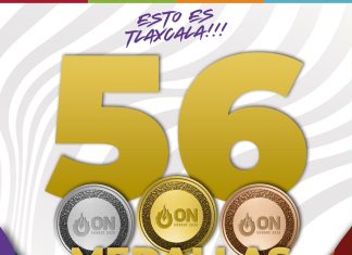 TLAXCALA ROMPE RÉCORD HISTÓRICO: 56 MEDALLAS EN LA OLIMPIADA NACIONAL 2026