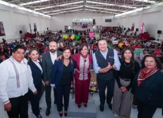 REAFIRMA GOBERNADORA SU COMPROMISO DE PROGRESO CON LOS HABITANTES DE XILOXOXTLA