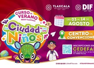 INVITA SEDIF AL CURSO DE VERANO 2026 “LA CIUDAD DE LAS NIÑAS Y LOS NIÑOS”