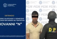FGJE APREHENDE A HOMBRE POR HOMICIDIO CALIFICADO Y HOMICIDIO CALIFICADO EN GRADO DE TENTATIVA