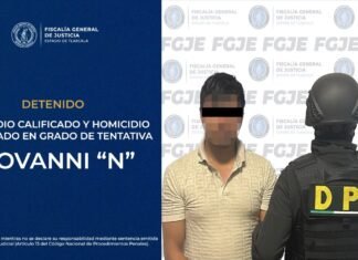 FGJE APREHENDE A HOMBRE POR HOMICIDIO CALIFICADO Y HOMICIDIO CALIFICADO EN GRADO DE TENTATIVA