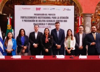 TLAXCALA Y URUGUAY DESARROLLARÁN PLATAFORMA PARA ATENDER Y DAR SEGUIMIENTO A CASOS DE VIOLENCIA SEXUAL INFANTIL.