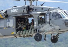 PRESENCIA GOBERNADORA ENSAYO AÉREO EN ATLANGATEPEC.