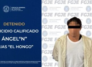 FGJE APREHENDE A HOMBRE POR HOMICIDIO CALIFICADO OCURRIDO EN HUAMANTLA