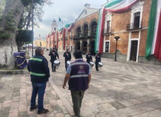 CEPC Y AUTORIDADES FEDERALES MANTIENEN VIGILANCIA POR QUEMA DE PIROTECNIA DURANTE FIESTAS PATRIAS